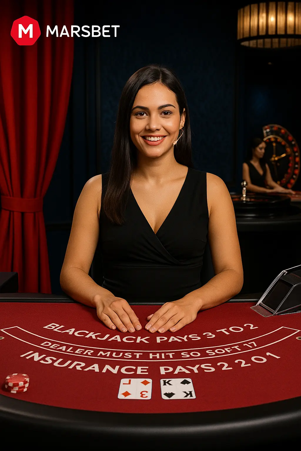 Cassino ao vivo com dealers brasileiros Dealer ao vivo falando português na Marsbet